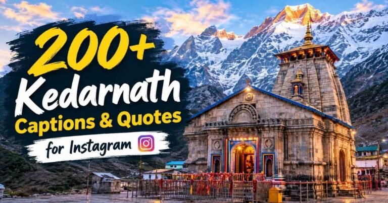 Kedarnath Captions