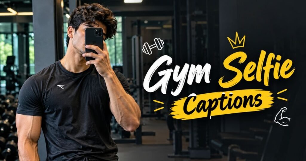 Gym Selfie Captions
